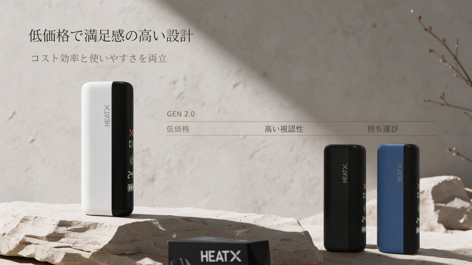 GEN2.0 低価格で満足感の高い設計