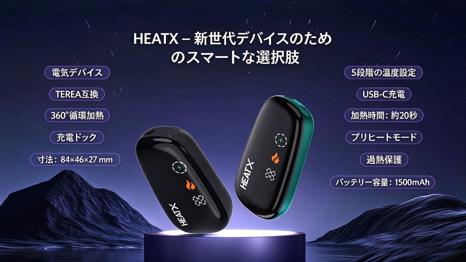 HEATX-1.0 特徴 2