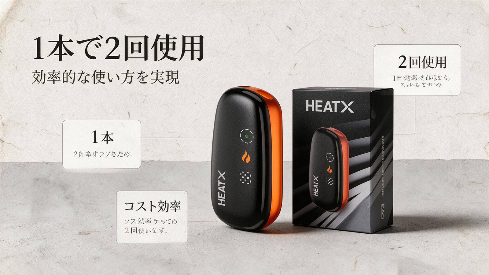 HEATX-1.0 特徴 3